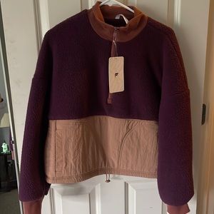 Mallory Fleece Fabletics Pullover Large